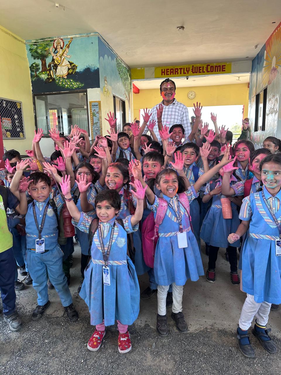 Children enjoying